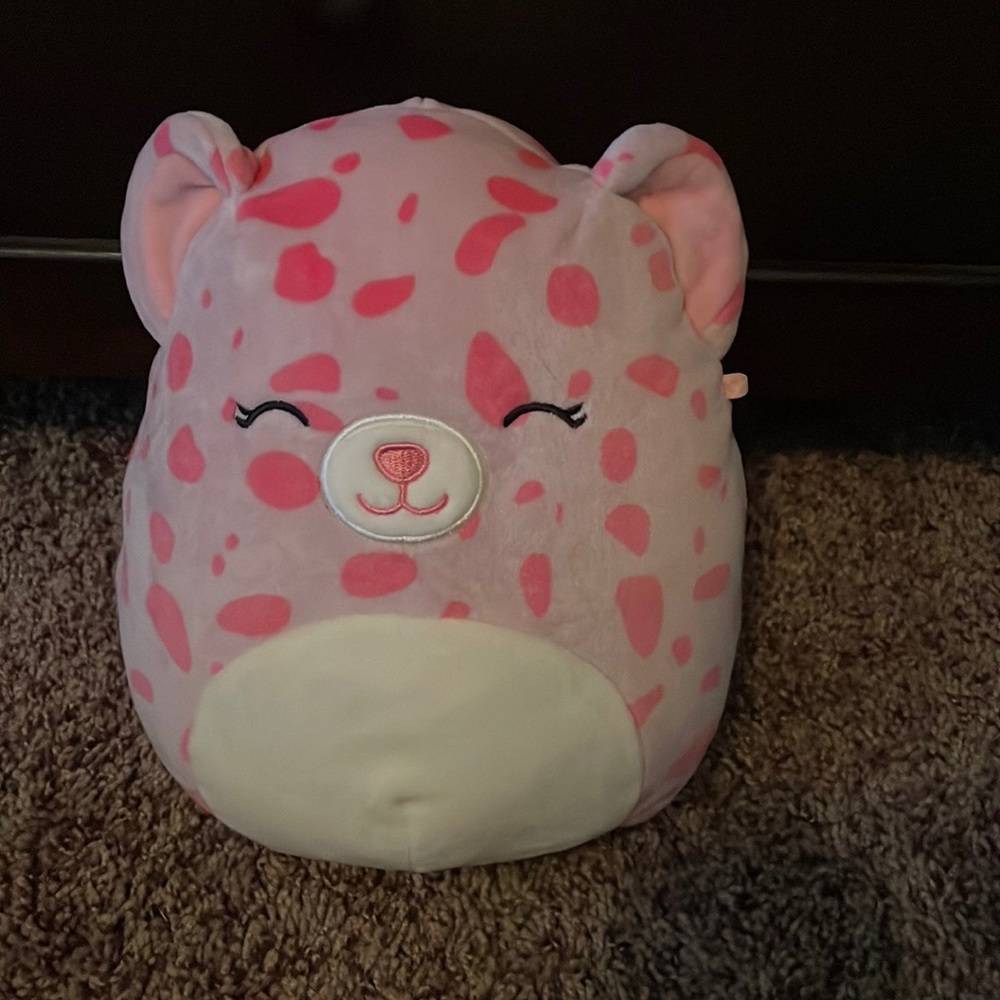 Squishmallow Lorie the leopard 8”